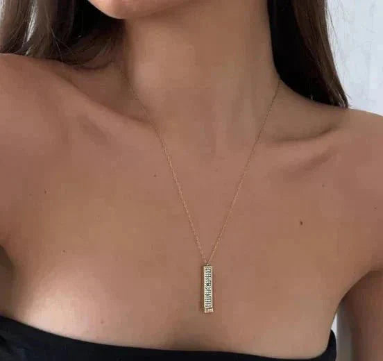 COLLIER " I LOVE YOU "