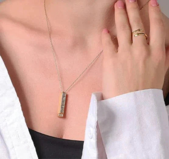 COLLIER " I LOVE YOU "
