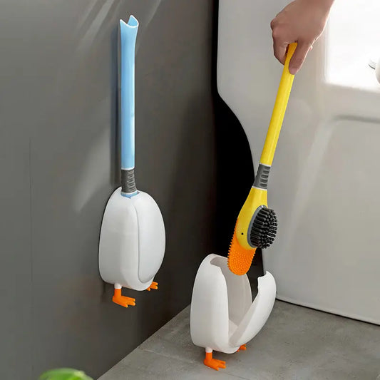 Brosse WC Canard en Silicone