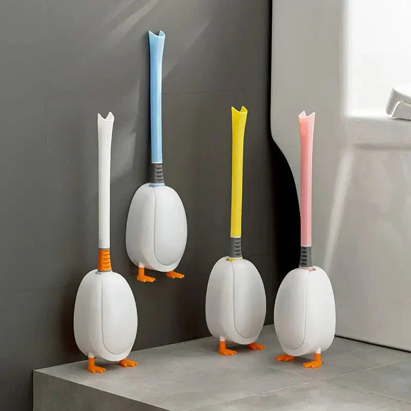 Brosse WC Canard en Silicone