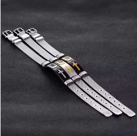 🛍 BRACELET FOI & AMOUR – Un Lien Éternel au Poignet